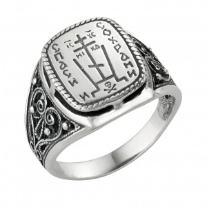 8-043-2 Кольцо (Ag 925) черн